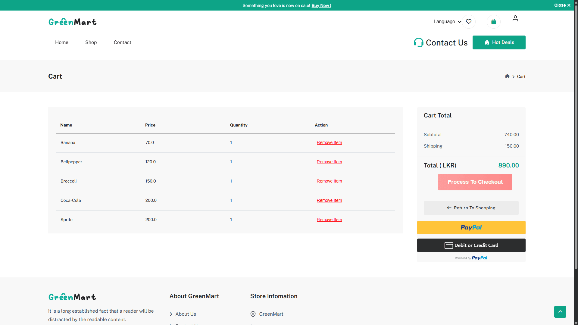 GreenMart screenshot 4